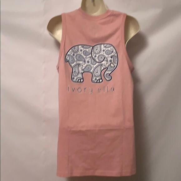 NWOT IVORY ELLA‎ ORGANIC COTTON TANK TOP SIZE S - Picture 2 of 4